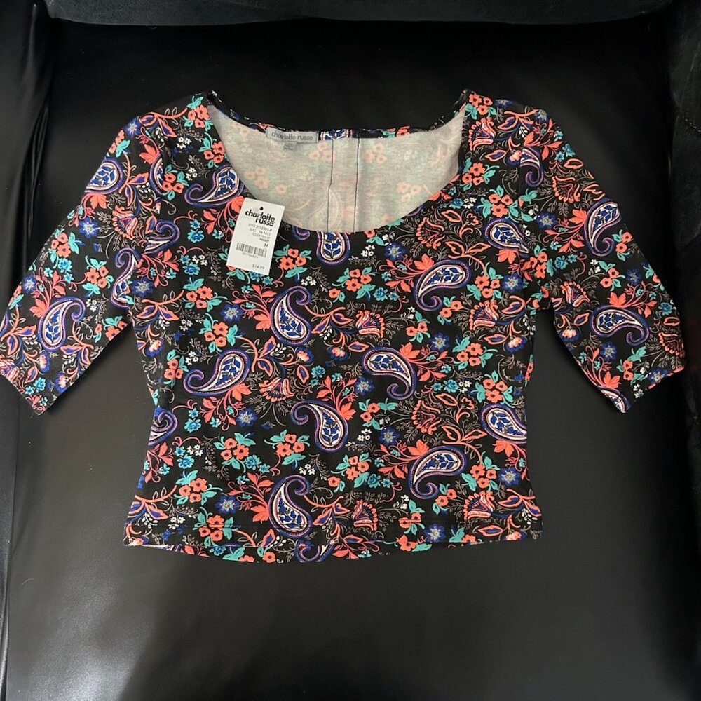 Charlotte Russe - Crop Top, Size Medium